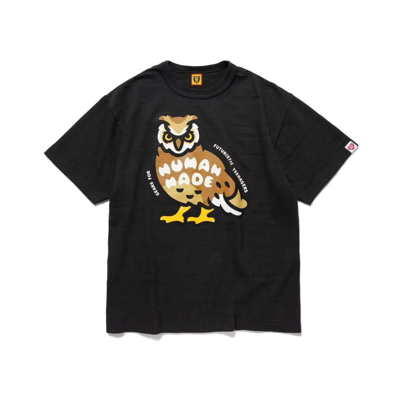 Human Made Dog Face Black T-Shirt - 20
