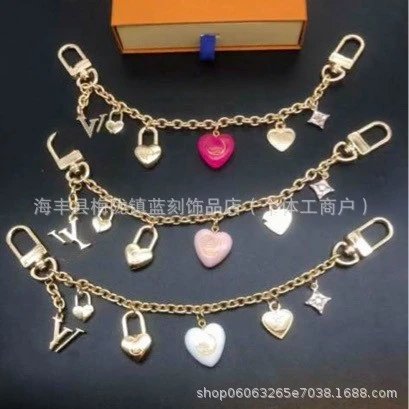 Multicolor Heart Charm Bracelet Set Gold-Tone Jewelry - 2
