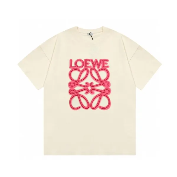 Loewe Anagram Logo T-Shirt Collection Multicolor T-Shirt - 35
