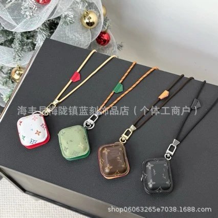 Louis Vuitton Uncategorized Monogram Zip Earbud Case with Lanyard image 1