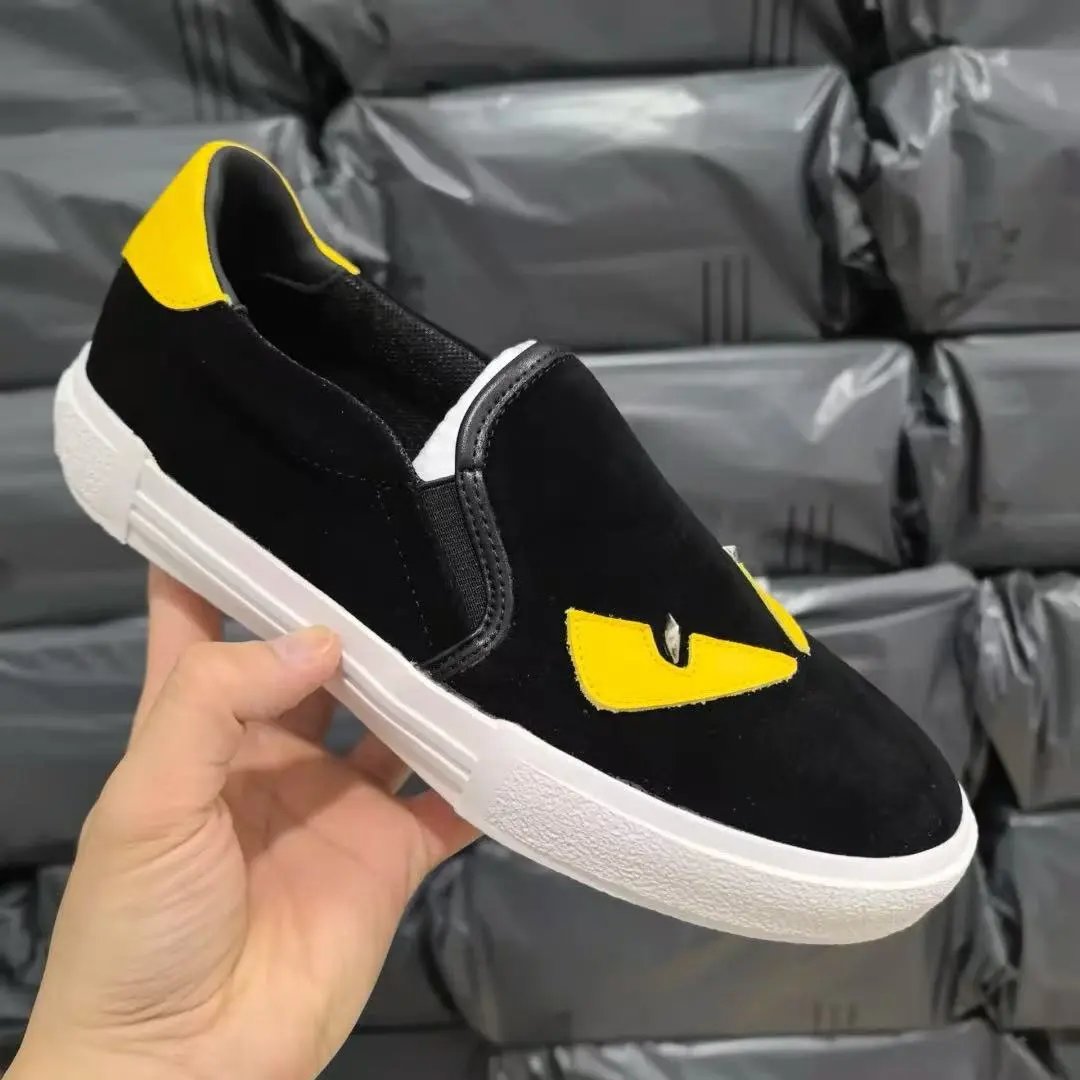 Fendi Sneakers Monster Eyes Slip-On image 2
