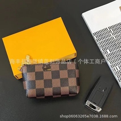 Louis Vuitton Monogram Card Holder Brown Wallet - 3
