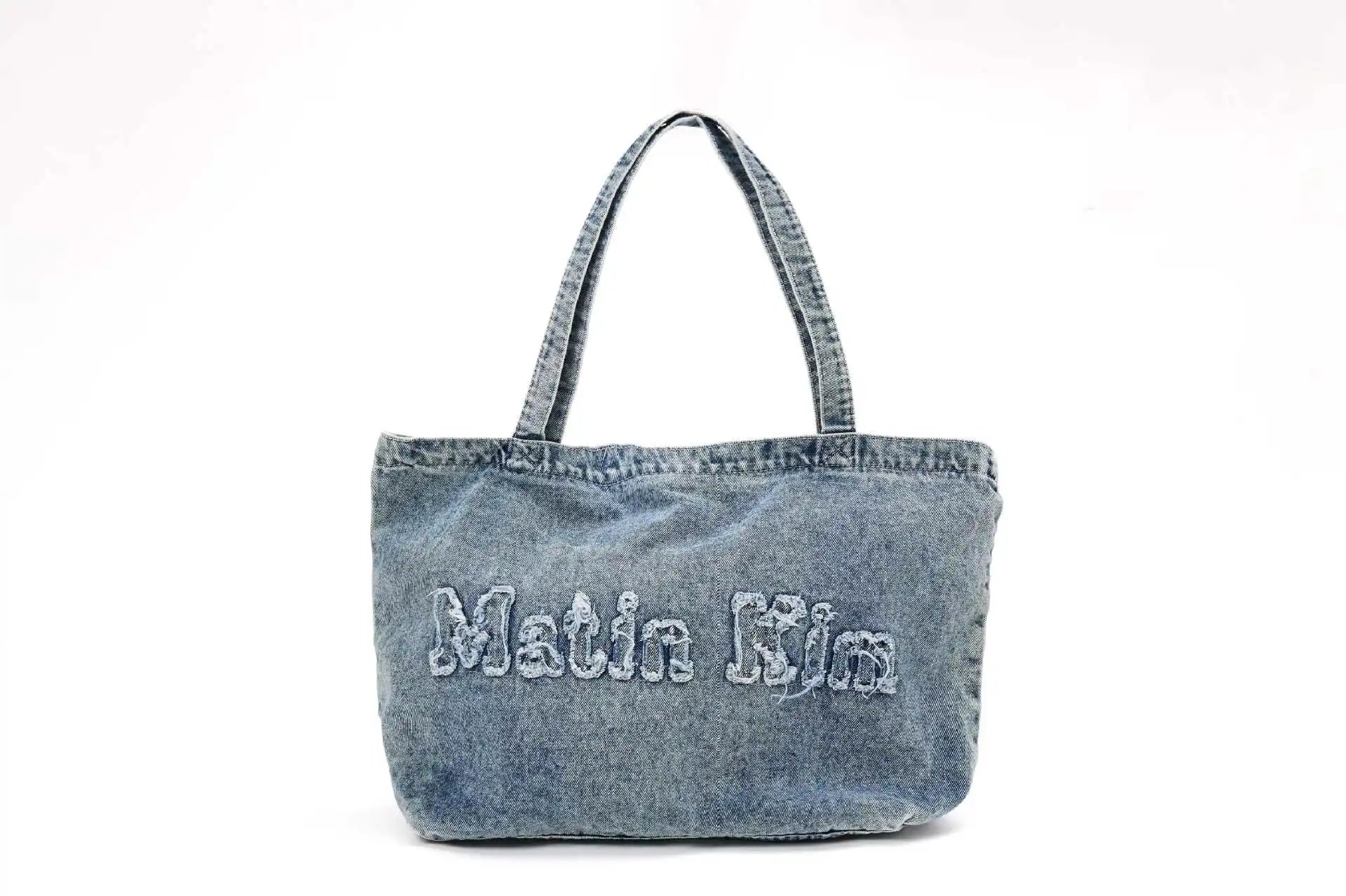 Matin Kim Denim Tote Bag Black - 29
