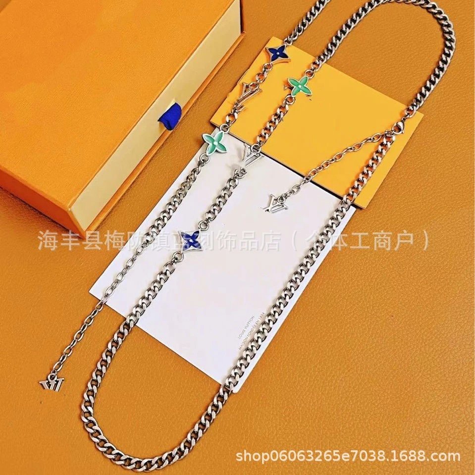 Louis Vuitton Monogram Flower Chain Bracelet Multicolor Bracelets - 3