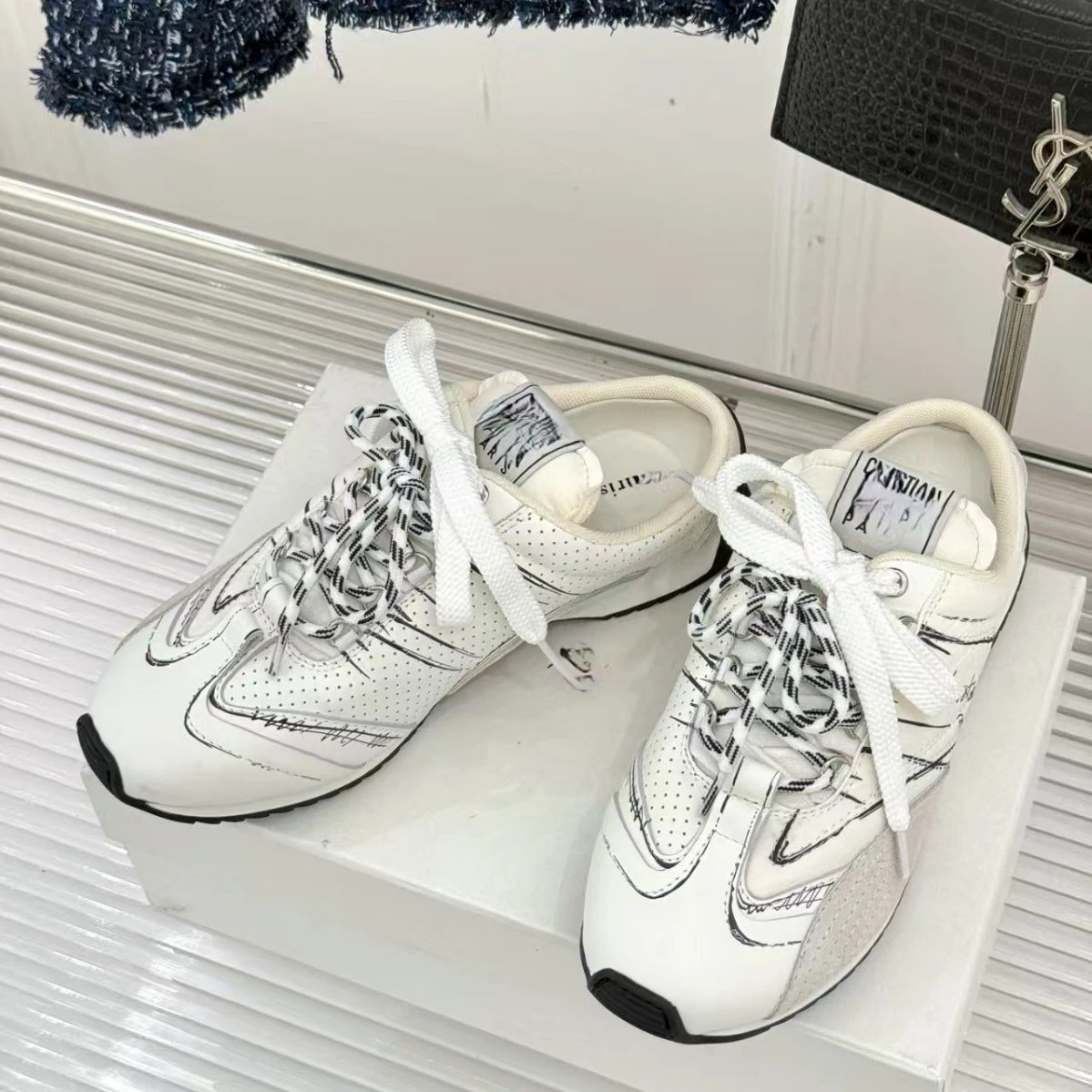 Dior Sneakers D-Sketch lace-up image 2