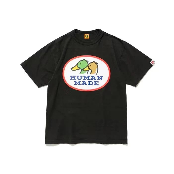 Human Made Dog Face Black T-Shirt - 41