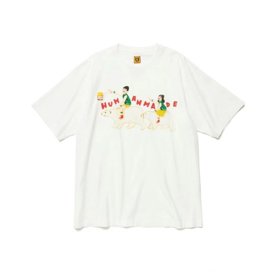Human Made × Takashi Murakami Tiger Maid White T-Shirt - 4