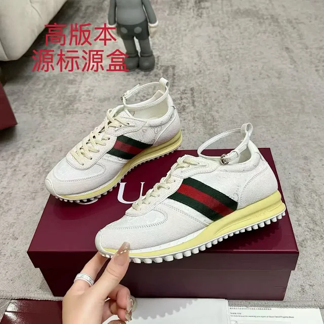 Gucci Sneakers Lace-Up High-Top with Ankle Strap product detail image 2