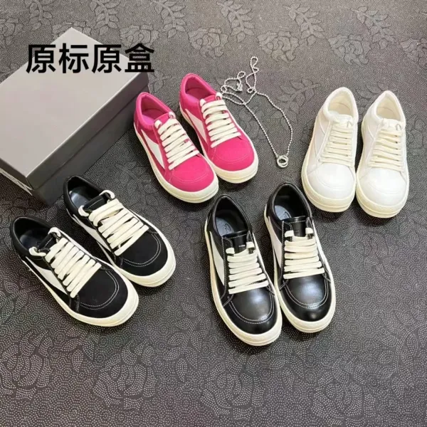 Alexander McQueen Oversized White Leather Sneakers - 5