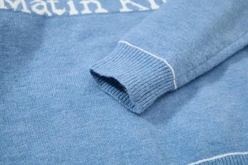 Matin Kim Logo Knit Sweater Off-White - 52