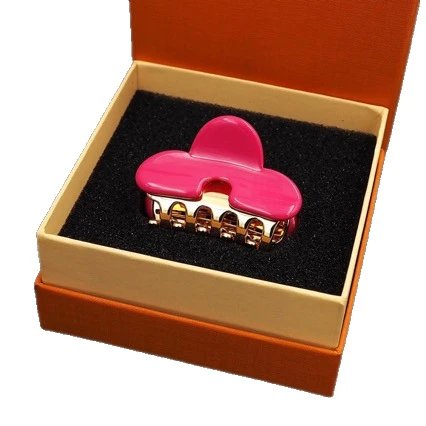 Unbranded Uncategorized Acetate Metal Hair Claw Clip Bag Charm image 5