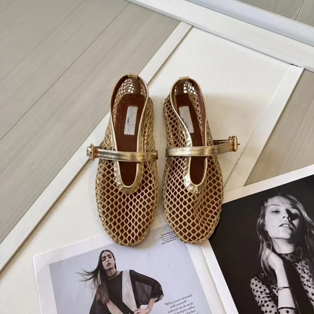 Unbranded Casual Shoes Mesh Mary Jane Flats product detail image 8
