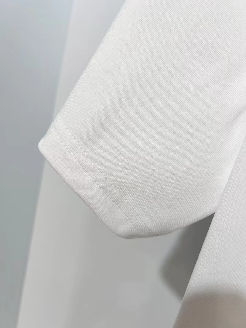 Dior for My Real Friend Black Embroidered T-Shirt - 7