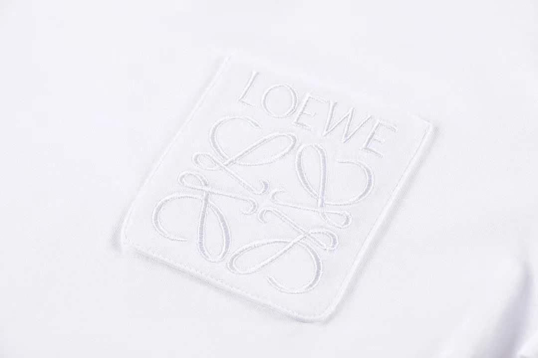 Loewe Anagram Logo White T-Shirt - 5
