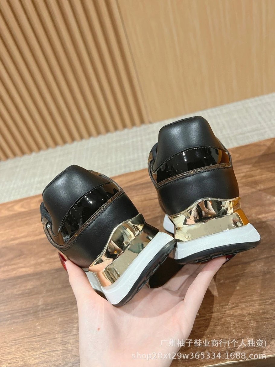 Off-White Diagonal Denim Sneakers Blue Orange - 4