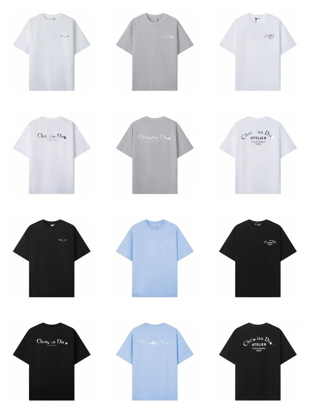 Dior Christian Dior Couture White Oversized T-Shirt - 4
