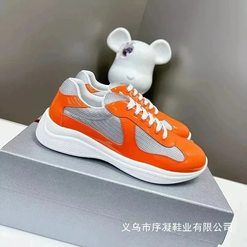 Prada Linea Rossa Cloud Sneakers Light Blue Mesh White Sole Sneakers - 27
