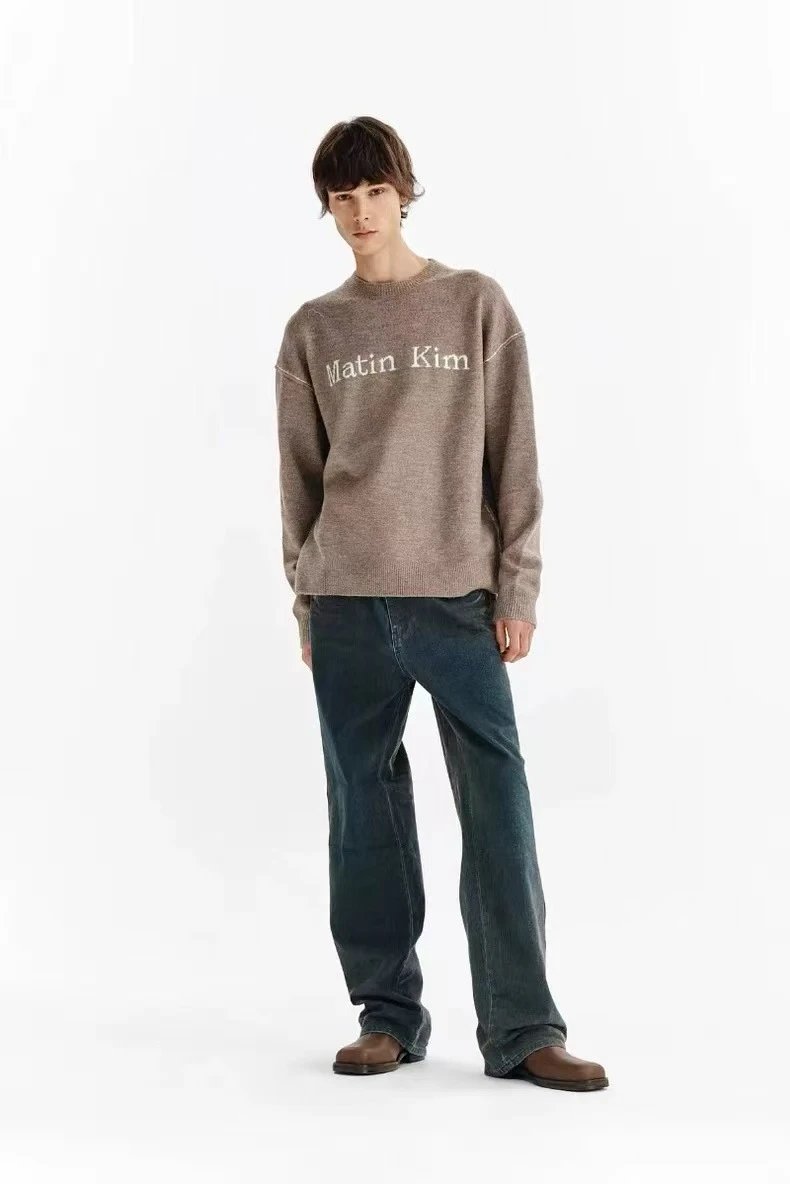 Matin Kim Embroidered Cropped Sweater Off-White - 56