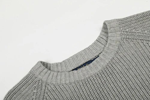 Polo Ralph Lauren Waffle Knit Sweater Burgundy - 12