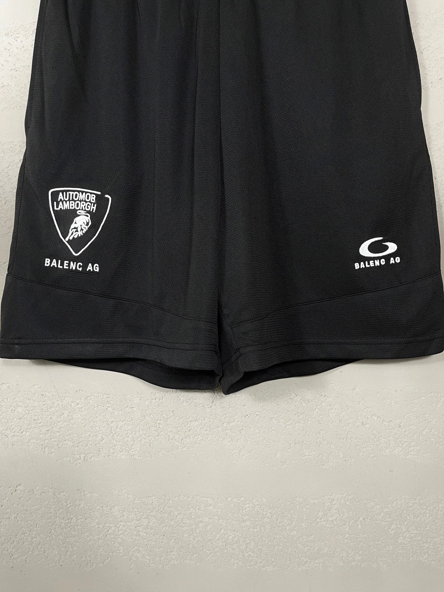 Balenciaga x Automobili Lamborghini Sport Shorts Black - 10
