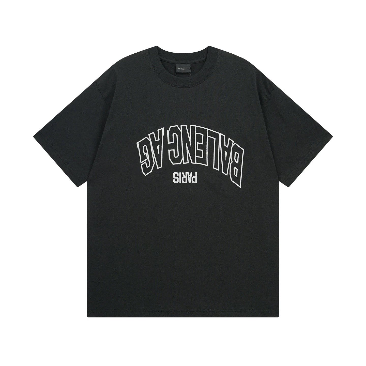 Balenciaga Arch Logo Black T-Shirt - 3