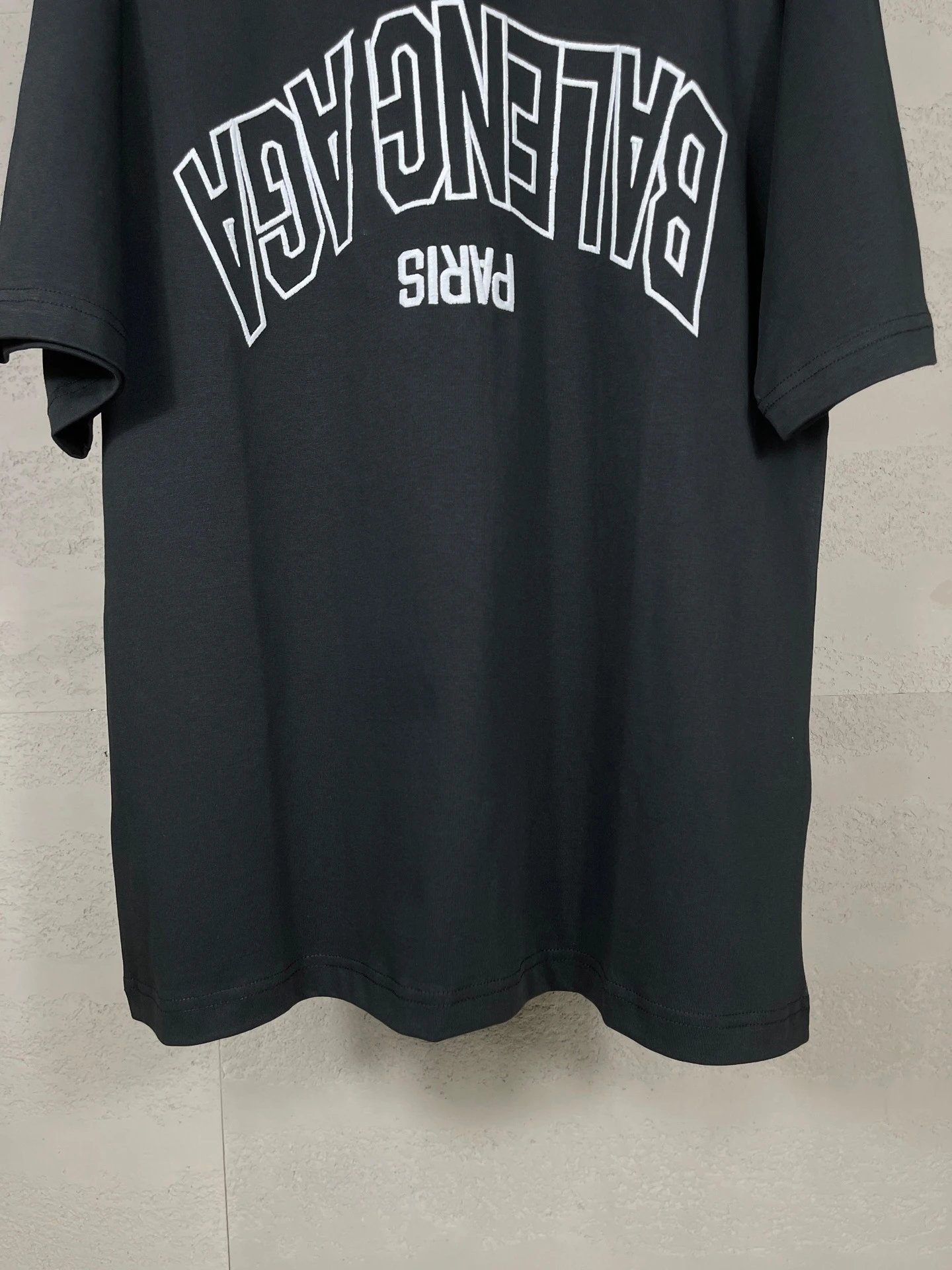 Balenciaga Arch Logo Black T-Shirt - 8