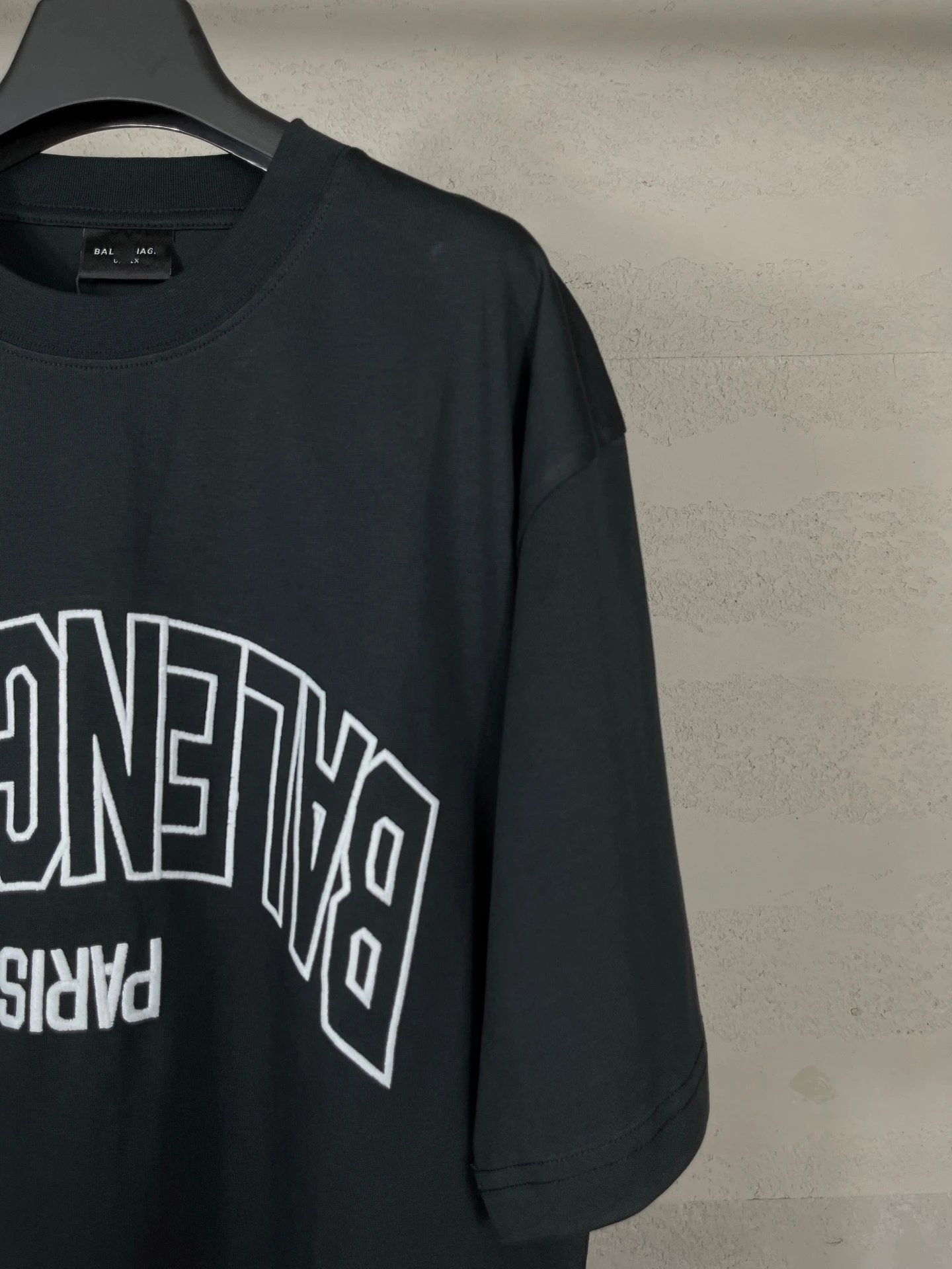 Balenciaga Arch Logo Black T-Shirt - 12