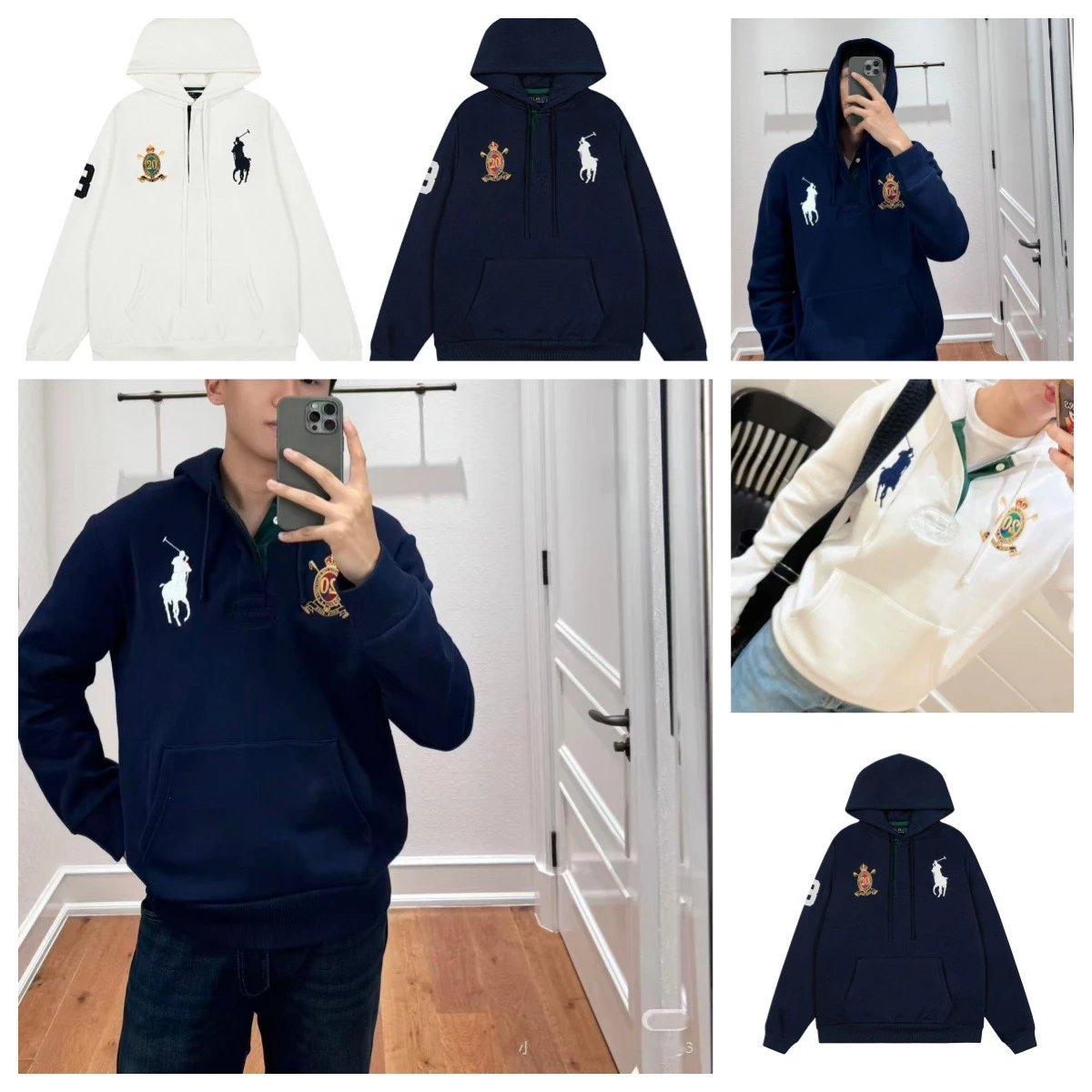 Polo Ralph Lauren 20th Anniversary Crest Hoodie Navy - 2