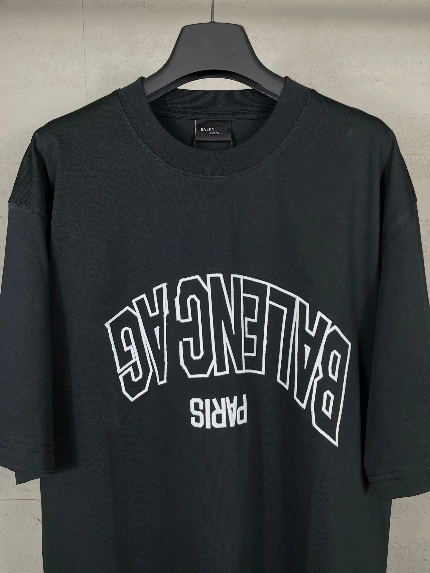 Balenciaga Arch Logo Black T-Shirt - 7