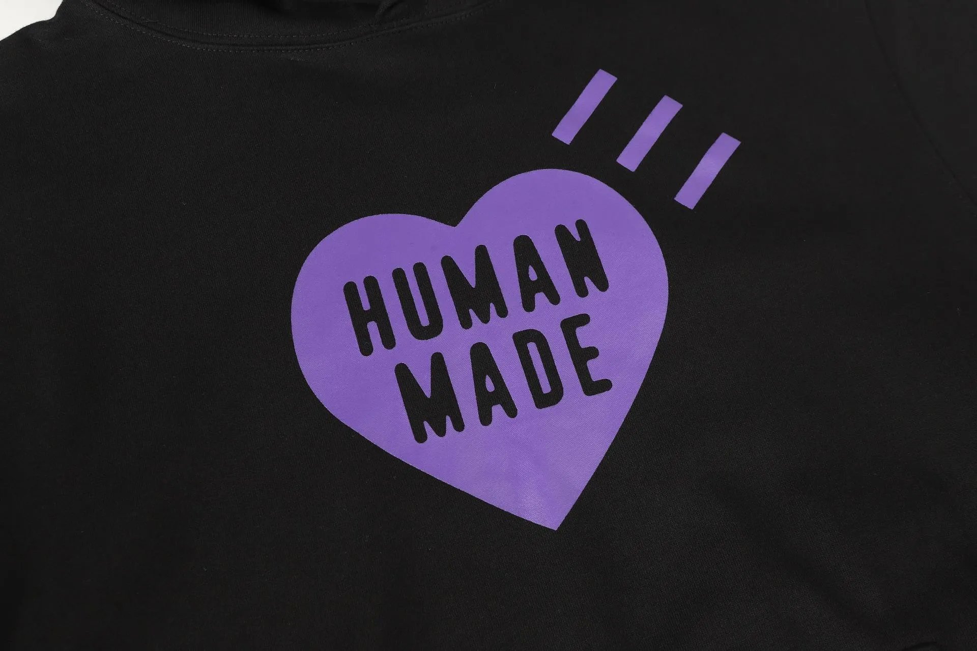 Human Made Heart Logo Hoodie Off-White - 19