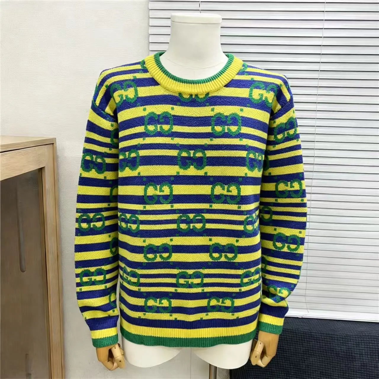 Gucci GG Monogram Gradient Knit Sweater - 4