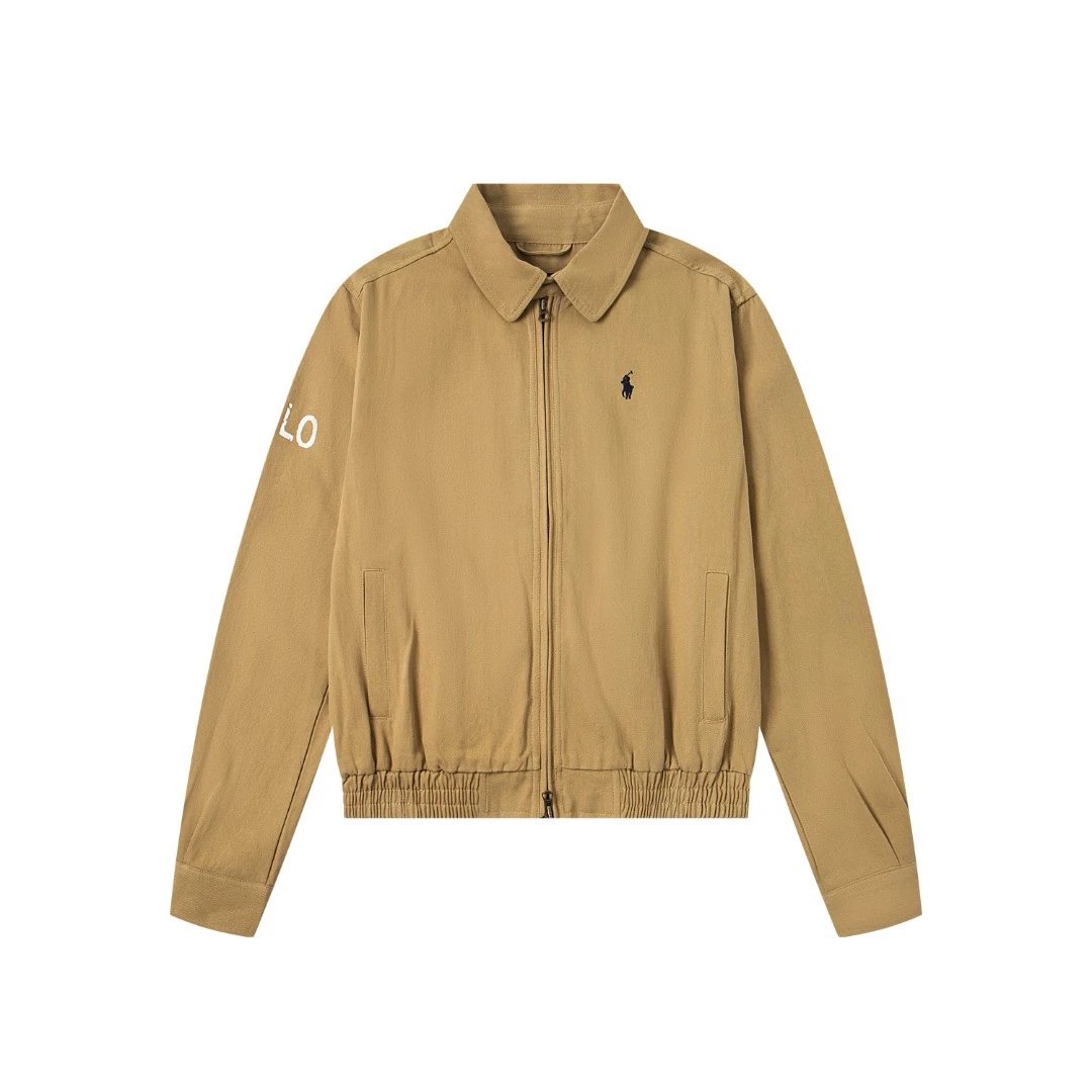 Polo Ralph Lauren Classic Cotton Twill Jacket Army Green - 6