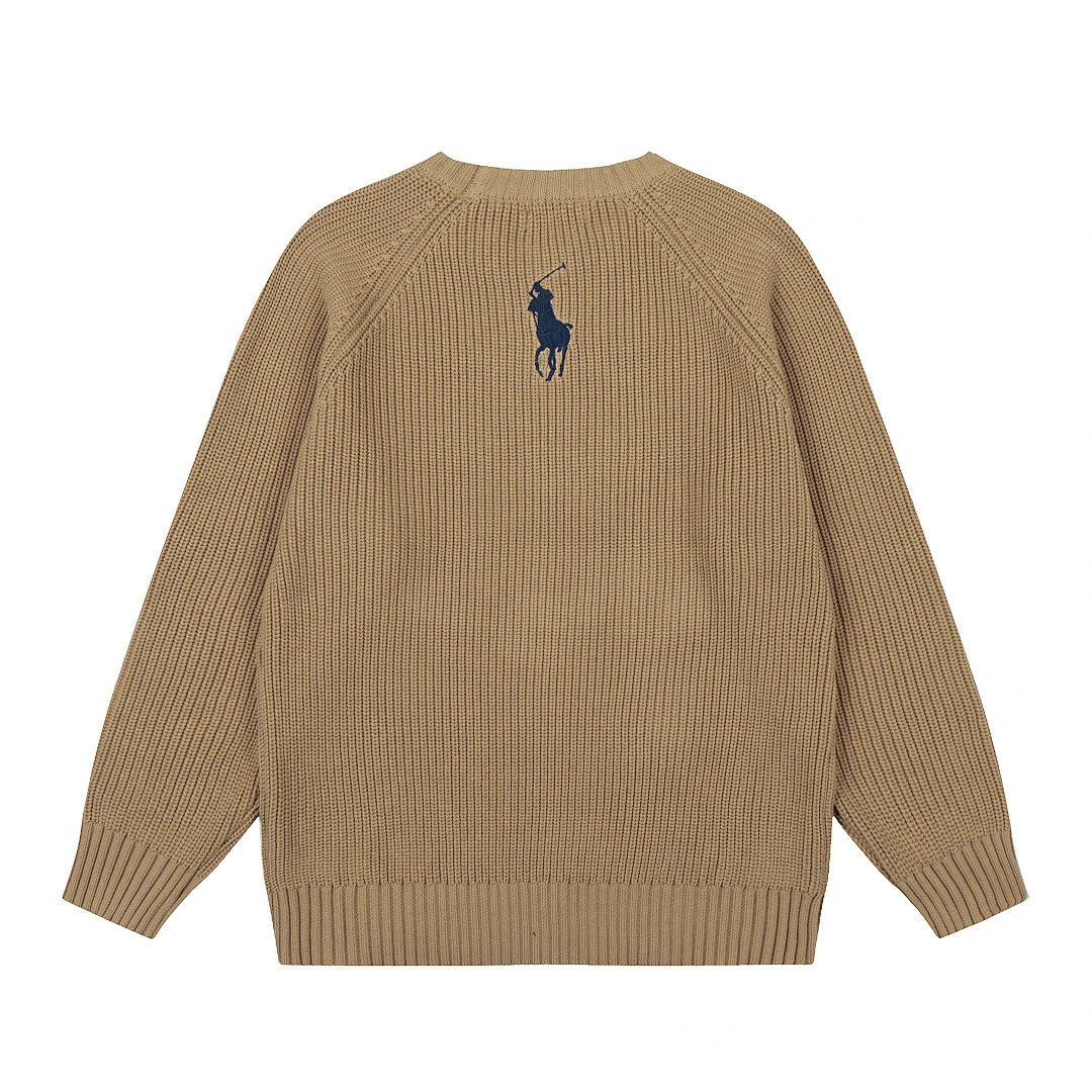 Polo Ralph Lauren Waffle Knit Sweater Burgundy - 31