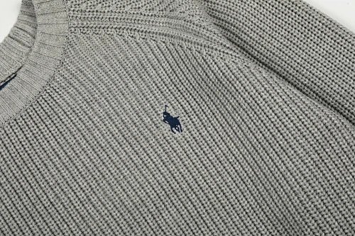 Polo Ralph Lauren Waffle Knit Sweater Burgundy - 11