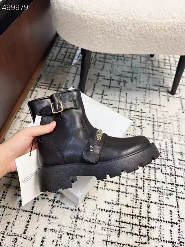 Dior Boots Buckle Strap Ankle product detail image 6
