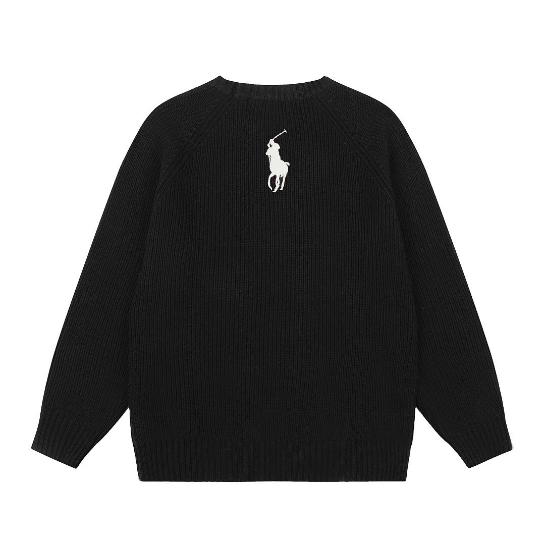 Polo Ralph Lauren Waffle Knit Sweater Burgundy - 25