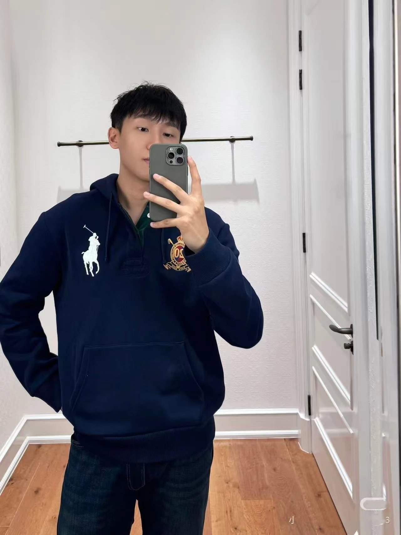 Polo Ralph Lauren 20th Anniversary Crest Hoodie Navy - 6