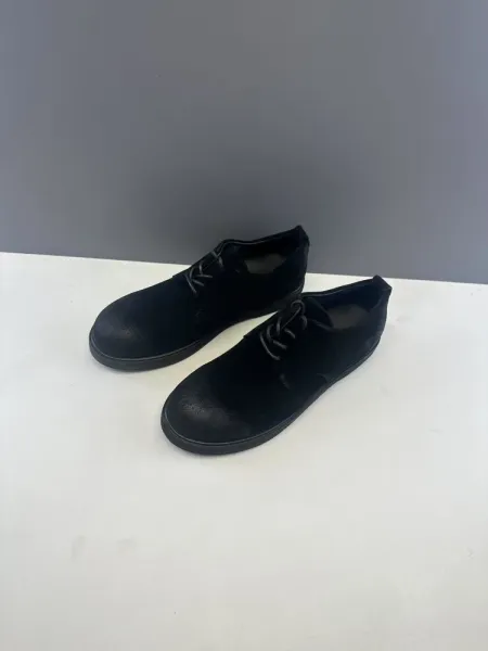 Design Suede Derby Shoes Brown Casual Shoes - 12