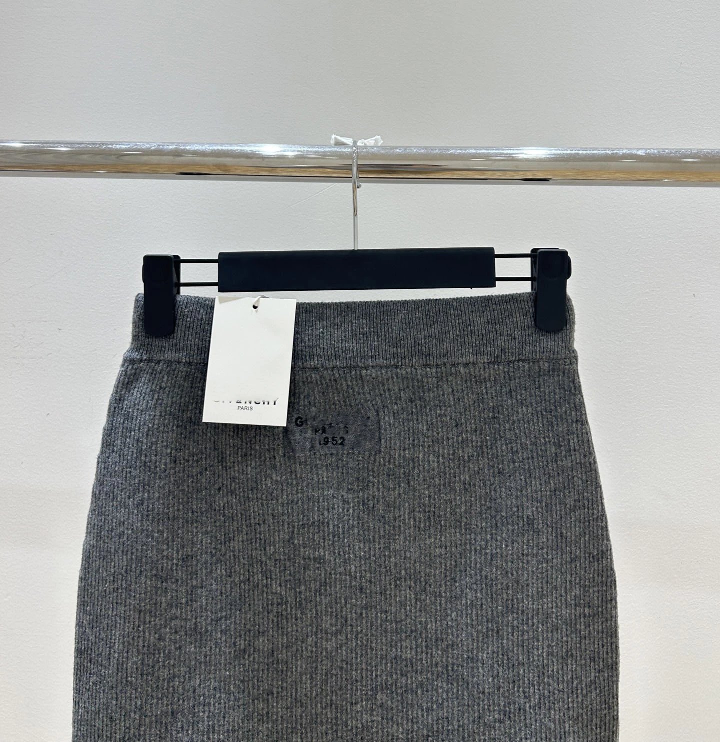 Hivy Knit Polo Shirt Gray Sweater - 19