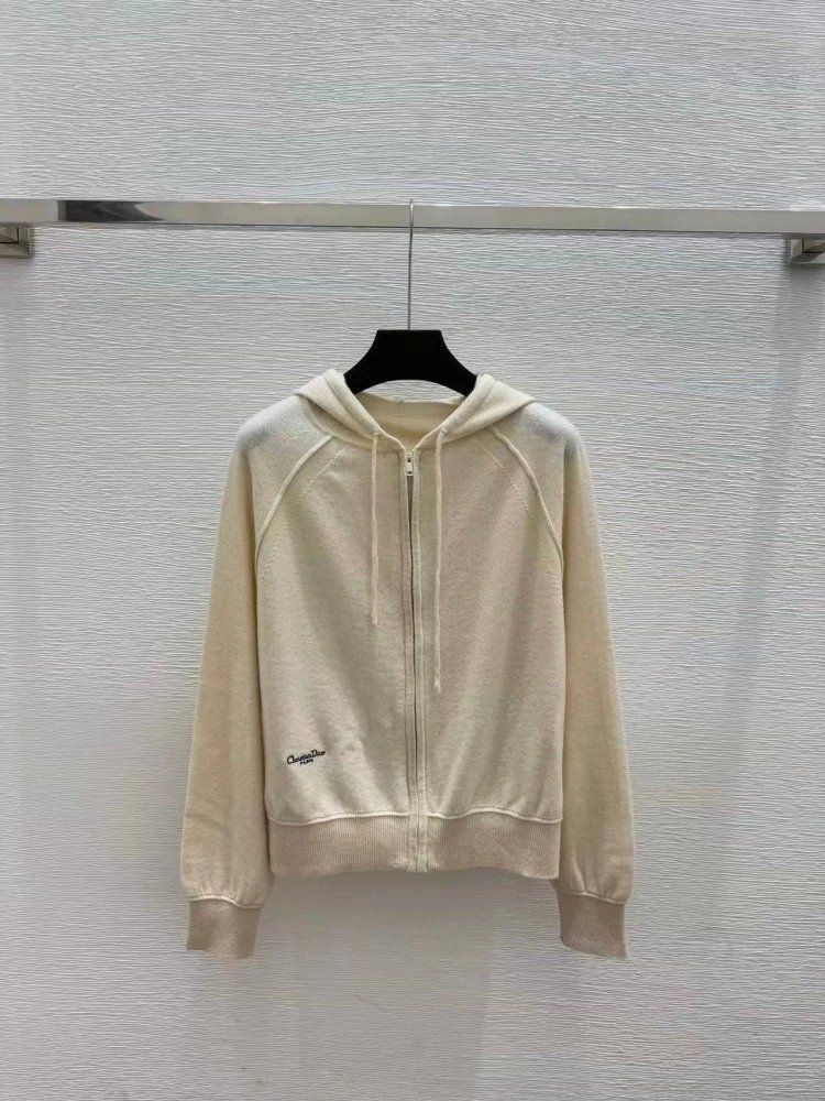 Dior CD Icon Hoodie Beige Hoodie - 4