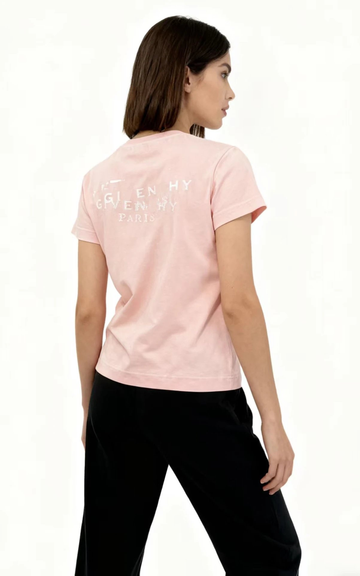 Givenchy Logo-Print White T-Shirt - 7
