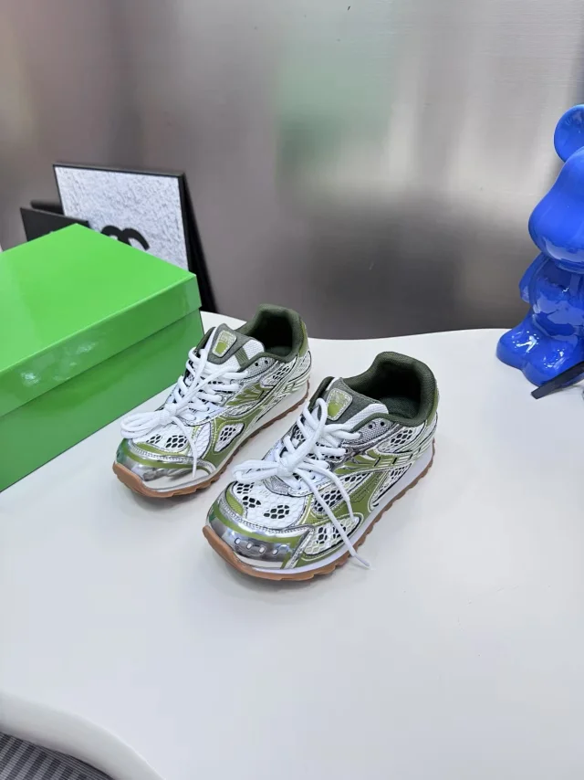 Unbranded Sneakers Metallic mesh lace-up product detail image 2