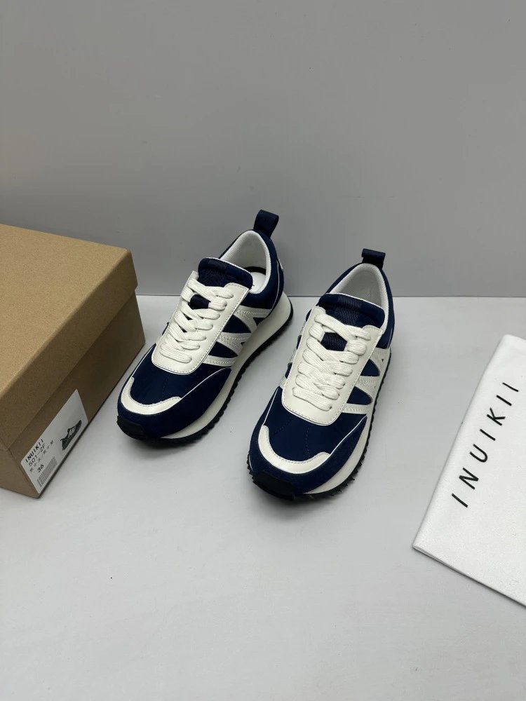 Uiki Chunky Sneakers Black and White Sneakers - 29