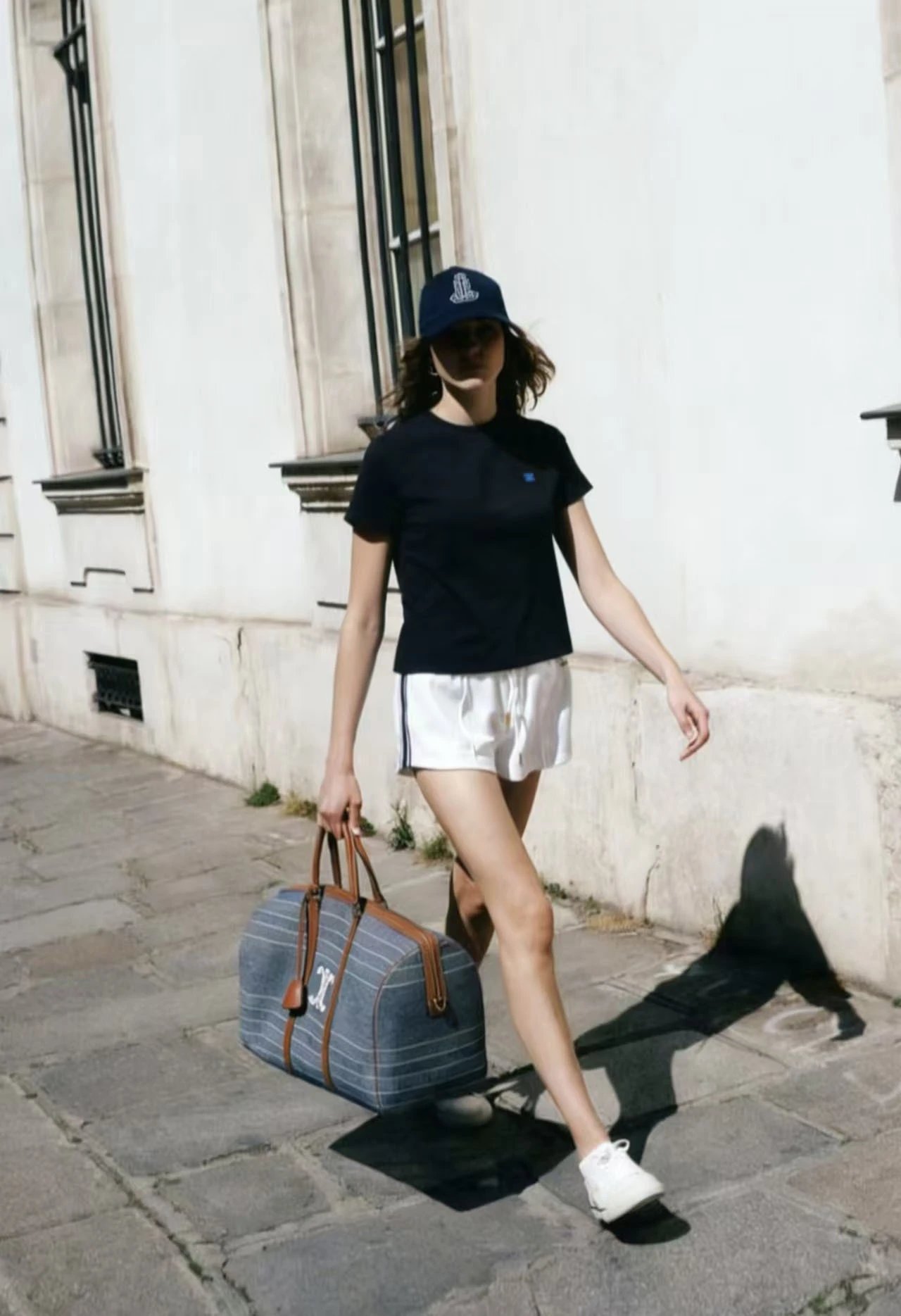 Celine Pixel Logo White T-Shirt - 7