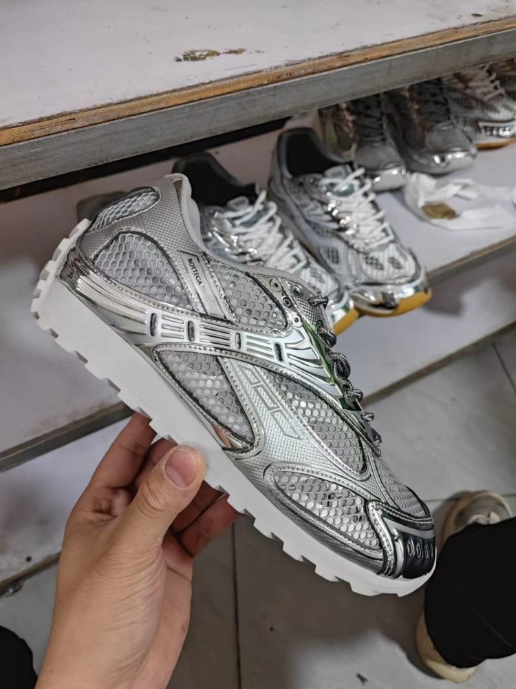 Asics Gel-Lyte III Silver Mesh Yellow Sole Sneakers - 21