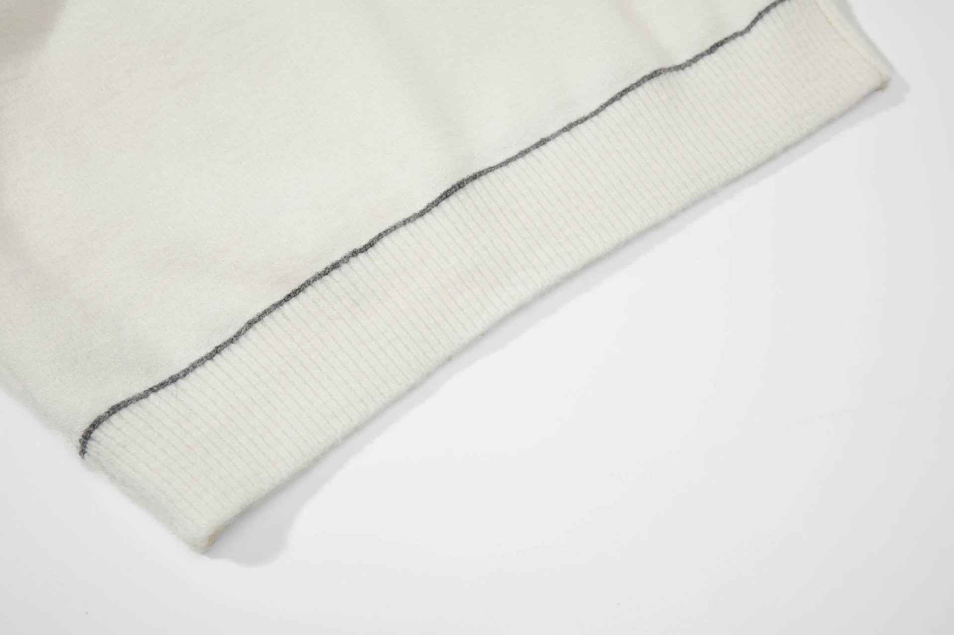 Matin Kim Logo Knit Sweater Off-White - 43