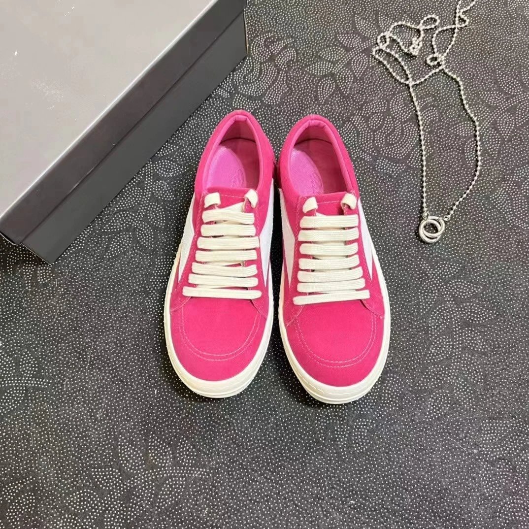 Rick Owens Sneakers Low-Top Side-Stripe with Thick Rubber Soles image 4