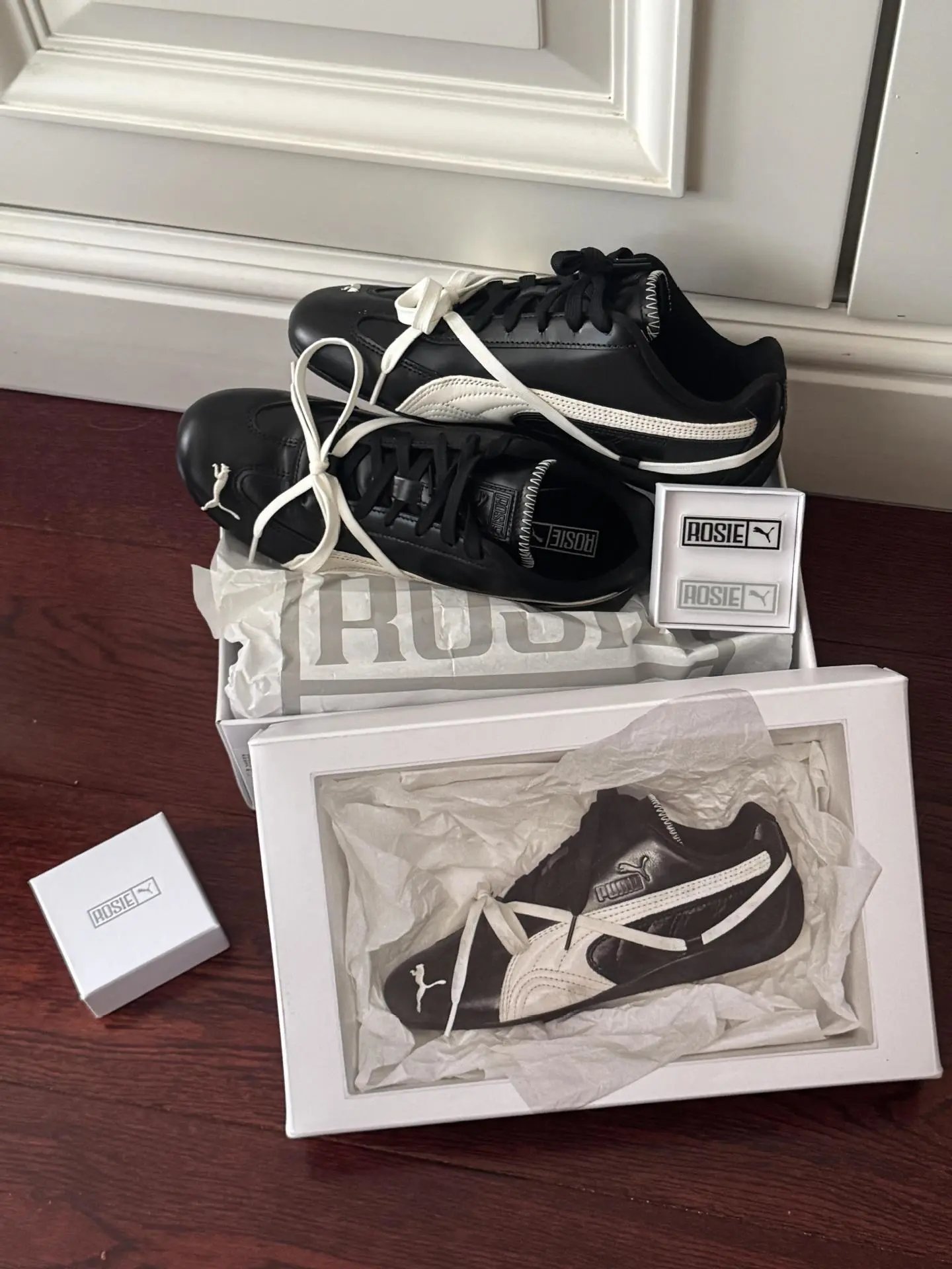 Puma Speedcat Leopard Print Black Sneakers - 3