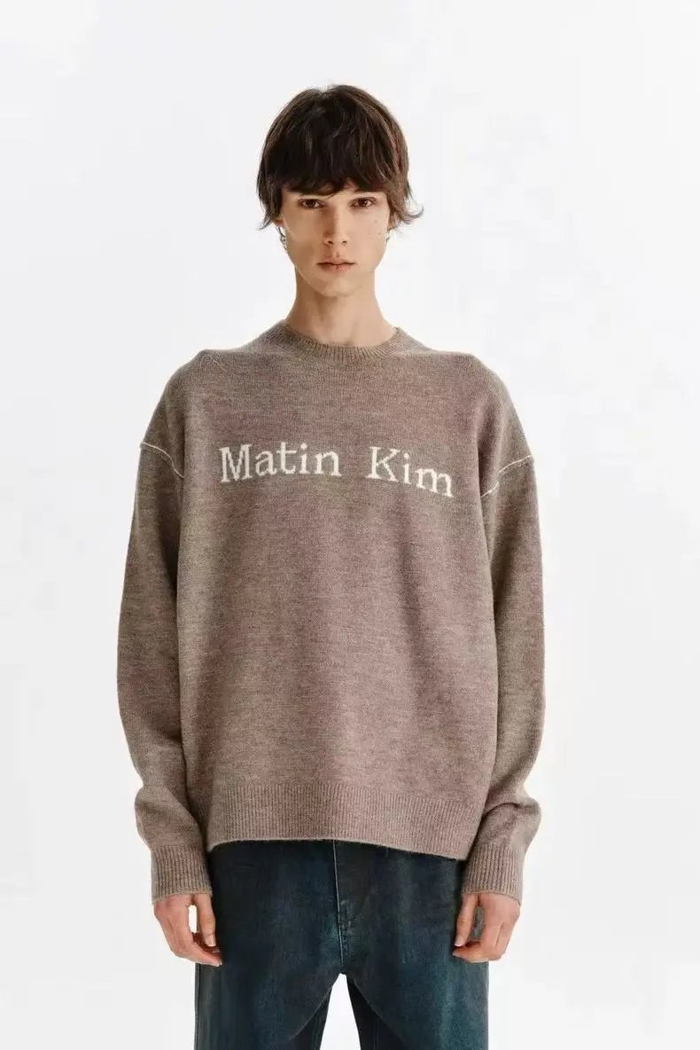 Matin Kim Embroidered Cropped Sweater Off-White - 55