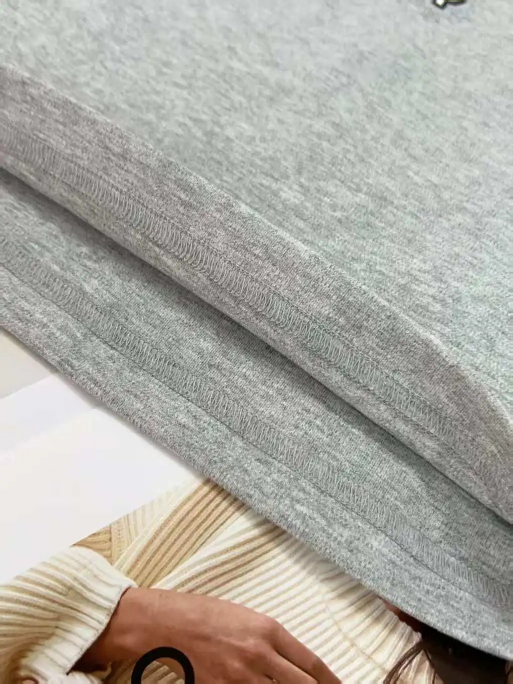 Design Minimalist Gray Square-Neck Vest-Top - 4